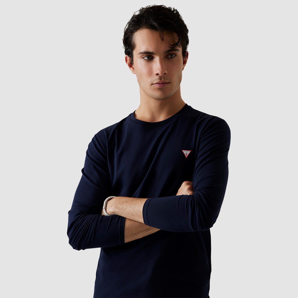 Guess - CN LS Core Men's Tee - Image 2