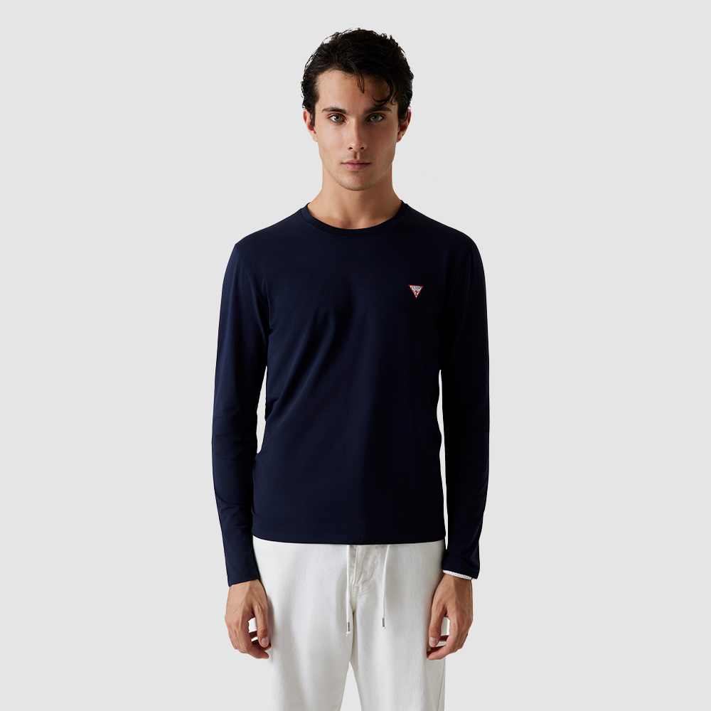 Guess - CN LS Core Men's Tee - Image 3