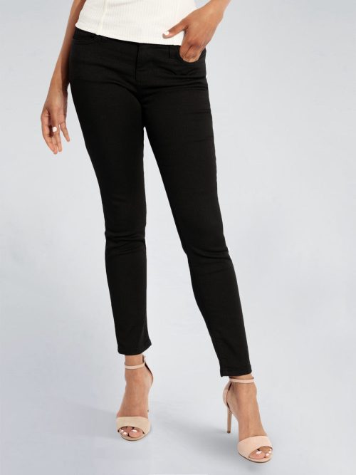 Guess - Ladies Black Low Rise Denim