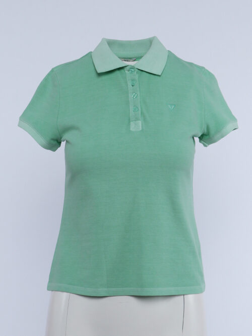 Guess - Ladies Eco Pique Logo Polo