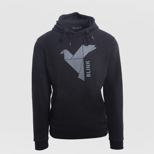 Blink - Origami Bird Print Mens Hoodie