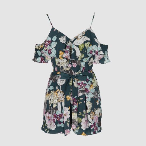 Guess - Ladies Paige Ruffle Romper