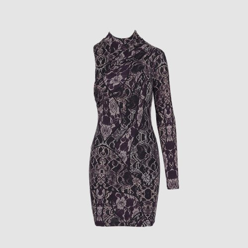 Guess - Ladies Long Sleeve One Shoulder Hope Dress