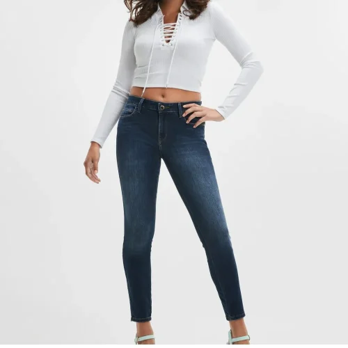 Guess - Ladies Sexy Curve Mid-Rise Skinny Jeans